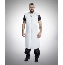 MARIN Hegesztő kötény belebújós hasítékbőr szürke 