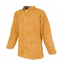 FORTRESS Hegesztő bőr kabát hasított marhabőrből