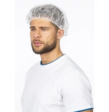 INA PP egyszerhasználatos sapka 53cm-ig, 100 db/cs fehér