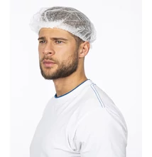 ULA PP egyszerhasználatos sapka clip 100db/cs fehér