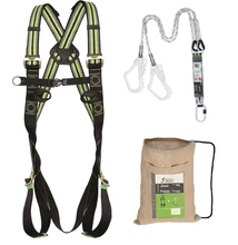 Zuhanásgátló szett FA8000500 (testheveder, kötőelem zuhanáscsillapítóval és két horoggal)