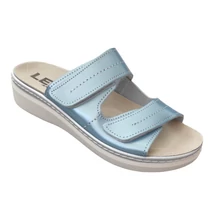 011 Női bőr papucs tépőzáras cserélhető talpbetét Nr.