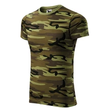 Camouflage póló Terepmintás zöld L