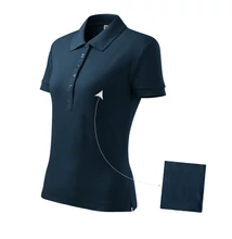 Cotton Galléros Női póló Navy L