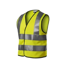 HV Bright gyerek láthatósági mellény sárga Tm: 134 cm-ig