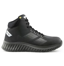 Aroserio O2 ESD munkavédelmi bakancs fekete/ezüst 43