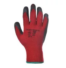 A100 Mártott Latex kesztyű Piros XL/10