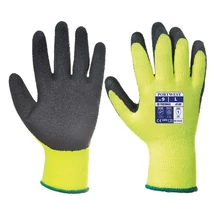 A140 Mártott Latex kesztyű, Téli kivitel Sárga XL/10