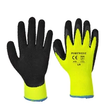 A143 Thermal soft Grip kesztyű Sárga XL/10