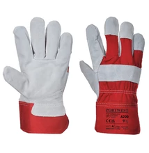 A220 Prémium Bőr Védőkesztyű Piros XL