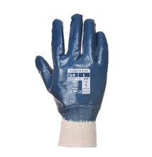 A300 Nitril Csuklóig mártott kesztyű kék XL/10