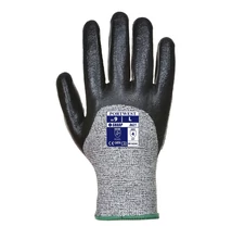 A621 Nitrilhab D vágásbiztos kesztyű, Cut 5 fekete XL/10