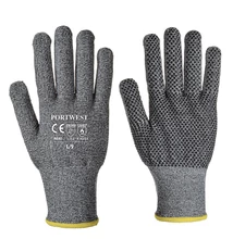 A640 Sabre Pontozott D vágásbiztos kesztyű CUT5 szürke XL/10