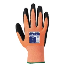A643 Nitrilhab B vágásbiztos kesztyű CUT3 narancs XL/10