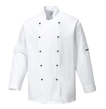 C834 Somerset szakácskabát h.u. Fehér XL