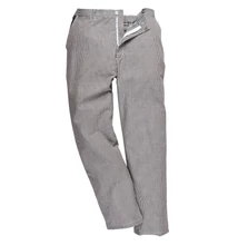 S068 Harrow séf nadrág Fekete/Fehér XL