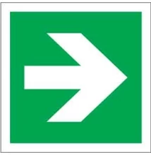 Iránynyíl, jobbra/balra (ISO) Vinil matrica 1 ív (20 db 20x20mm )