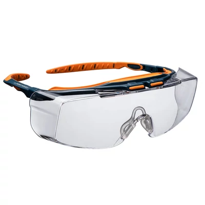 PS24 Peak OTG Safety Glasses védőszemüveg víztiszta -