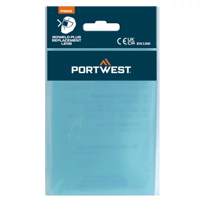 PW66 BizWeld Plus cserelencse PW65 fejpajzshoz (5 db) víztiszta -