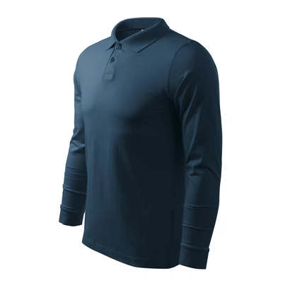 Single J. Galléros Férfi póló Navy S