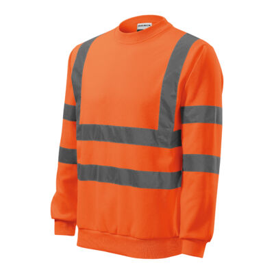 HV Essential pulóver Fényvisszaverő narancssárga L