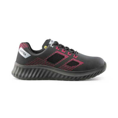 Arcasio O1 ESD munkavédelmi cipő fekete/neon piros 43