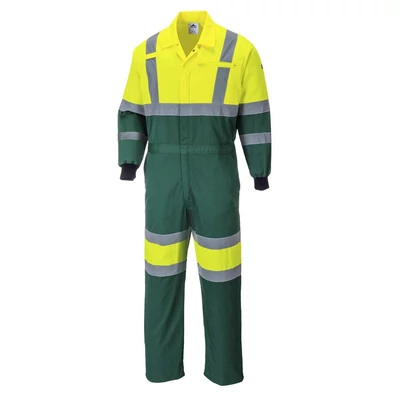 E052 Tundra Hi-vis Overál sárga/zöld L