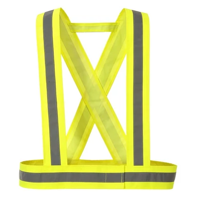 HV55 Hi-vis láthatósági Vállpánt Sárga