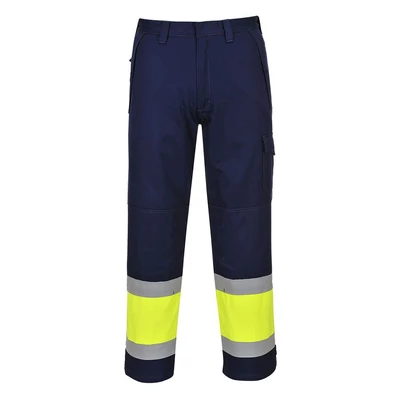 MV26 Hi-vis Modaflame Nadrág navy/sárga XL