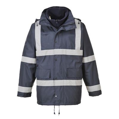 S431 Iona™ 3 az 1-ben Traffic Kabát fényvisszaverő csíkkal navy XL