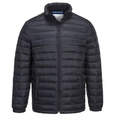 S543 Aspen Baffle férfi kabát Fekete XL