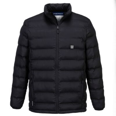 S547 Ultrasonic fűthető kabát Fekete XL