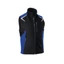 BODYFORCE Softshell mellény fekete/királykék 3XL